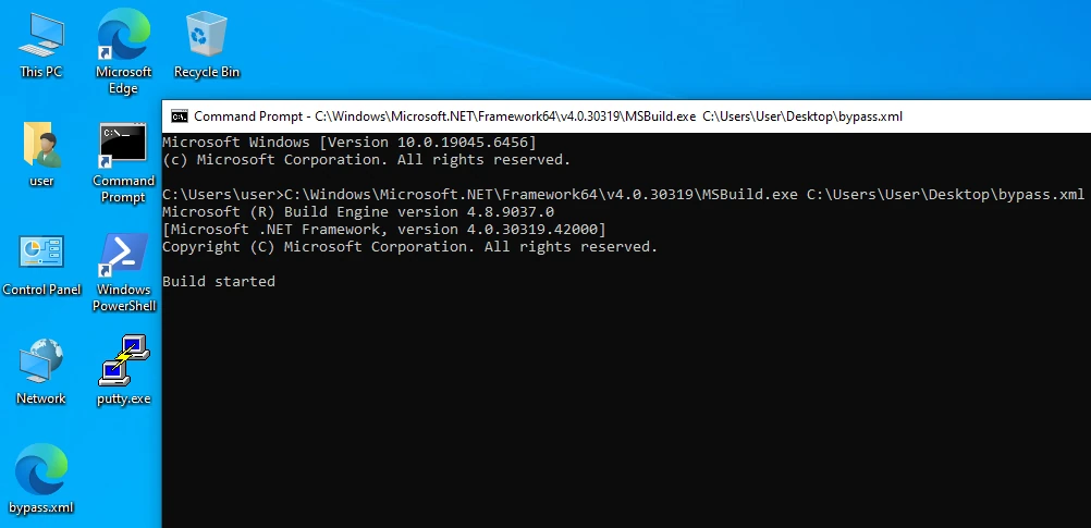 AppLocker: Bypass de Reglas por Defecto con MSBuild