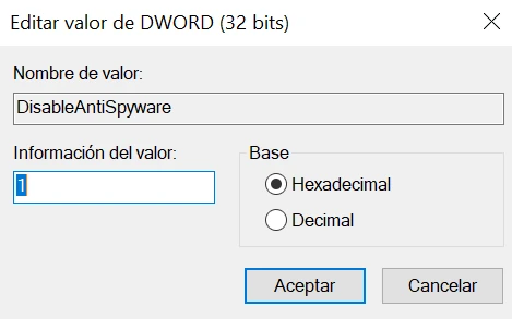 Desactivar Windows Defender y Firewall completamente en Windows 10