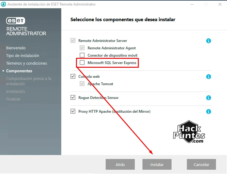 ESET Remote Administrator (ERA) - Parte I: Instalación