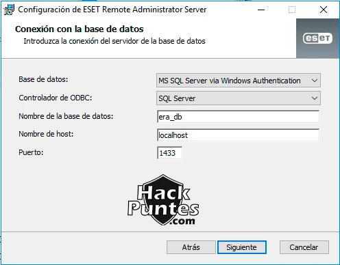 ESET Remote Administrator (ERA) - Parte I: Instalación