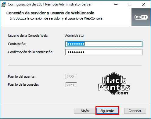 ESET Remote Administrator (ERA) - Parte I: Instalación