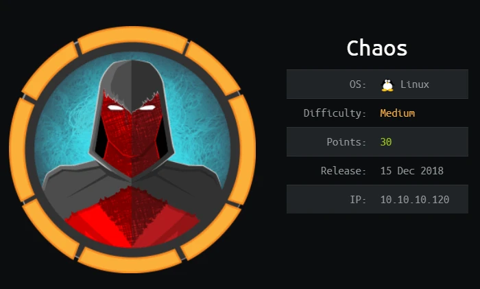 Chaos WriteUp
