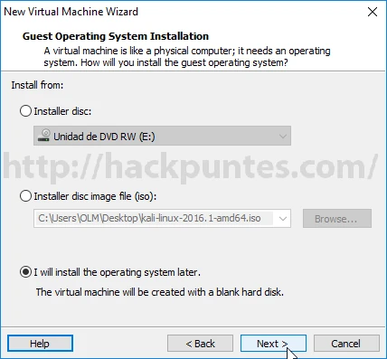 Cómo instalar Parrot OS en VMware