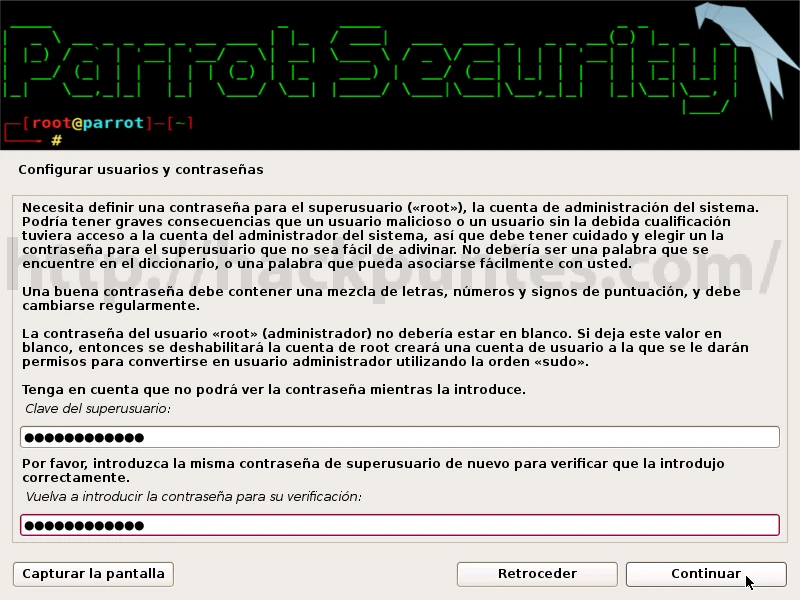 Cómo instalar Parrot OS en VMware