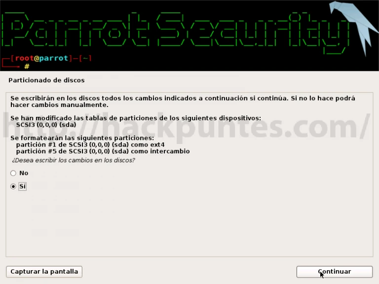 Cómo instalar Parrot OS en VMware