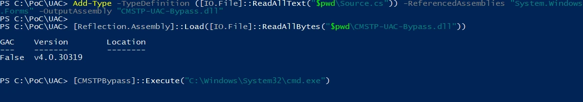 Mocking the UAC - Bypasseando las nuevas versiones en Windows