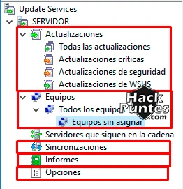 WSUS (Windows Server Update Services): Reportes y uso - Parte III